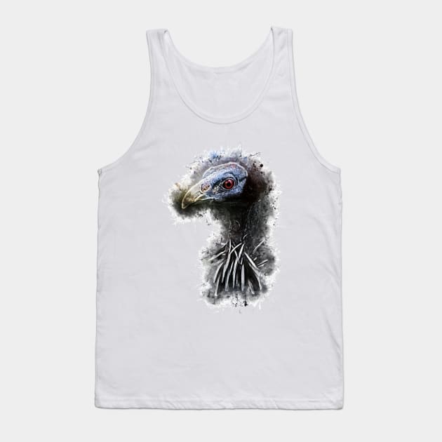 Vulturine Guinea Fowl Tank Top by ElviraDraat